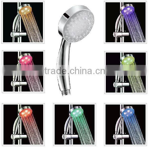 LED hand shower with ROHS and CE certificates
