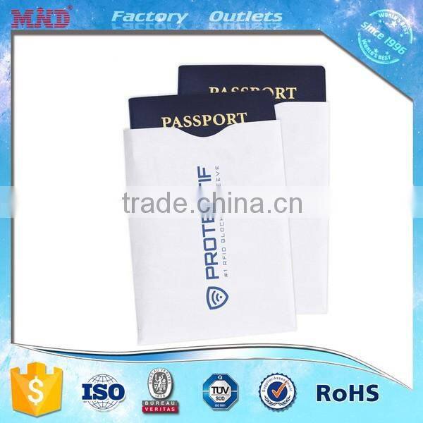 MDB12 Hot selling Blank RFID Blocking Card sleeve for Credit card and Passort