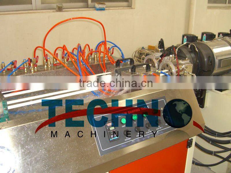 PVC Profile Extrusion Equipment(Plastic Machinery)