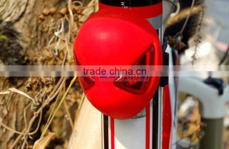 2 LED 4 Color Option ABS Material Alien Shape Bike Light Spider Tail Light