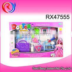Children educational toy plastic kids doctor play set toy