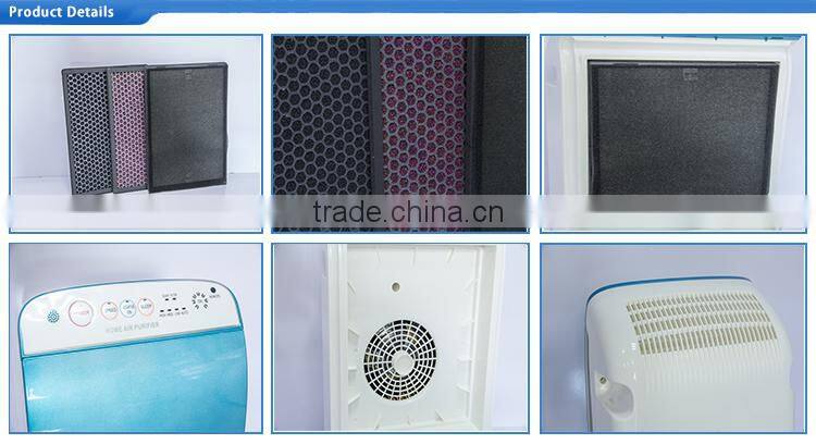 Made In China safe bathroom negative ion wall mounted air purifier