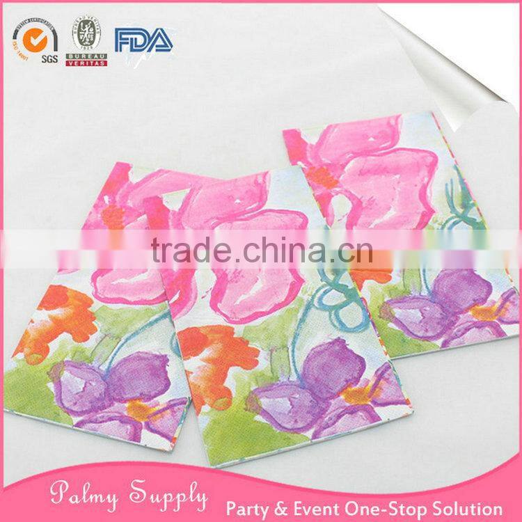 New products 2015 wedding decoration paper napkin new technology product in china