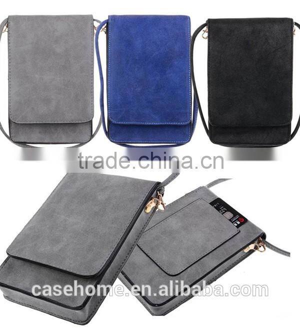 2016 Shoulder Bag Universal PU Leather Case for HTC One A9