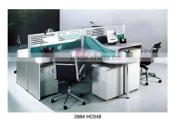 Modern office aluminum partition screen PF-057