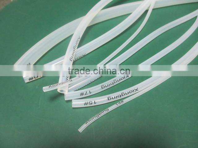 FDA grade transparent Peristaltic Pump Tubing / silicone pump tubing