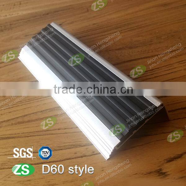 non slip aluminium nosing for stairs