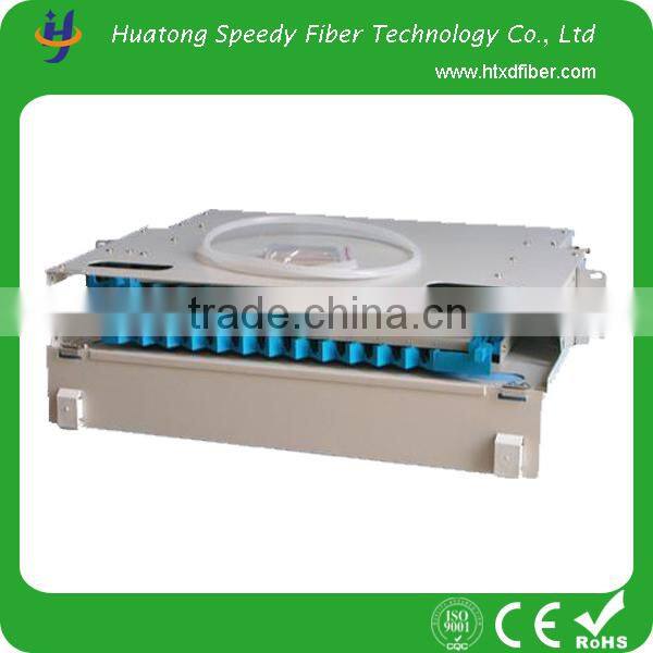 FTTH CATV CCTV 12 cores fiber Rack Mount Wall Mount Optical Distribution Frame ODF