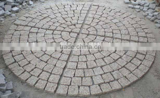 chinese split granite cubestone 10*10cm for pavement