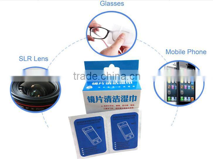 eye glasses cleaning wipes/Screen wet wipes