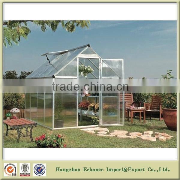 Outdoor or Indoor Double lids transparent mini green house for garden flower plant-GH2031