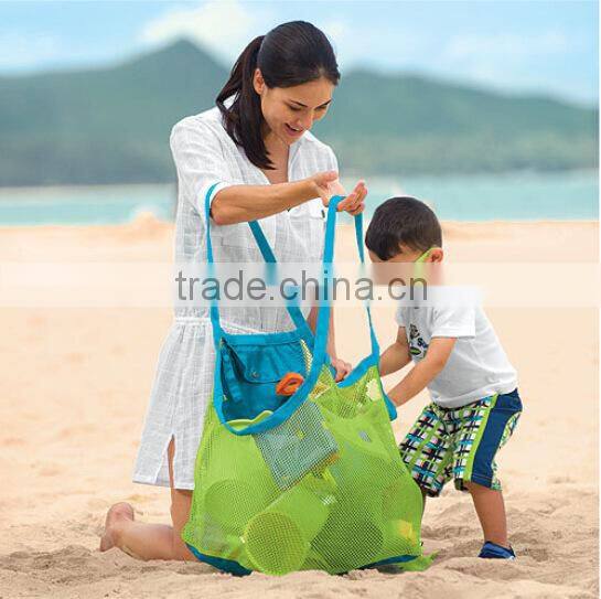 Hot selling Beach toy bag / mesh toy bag / toy storage mesh bag