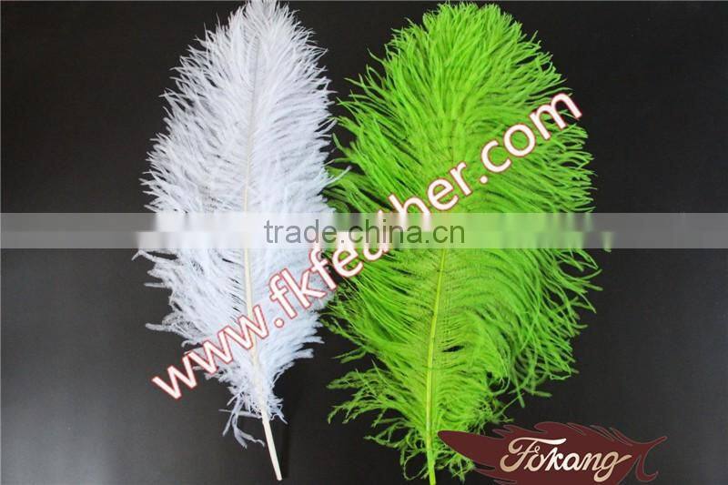Natural Craft Feather Big White Ostrich Feather For Wedding And Party Decoration 60cm-65cm