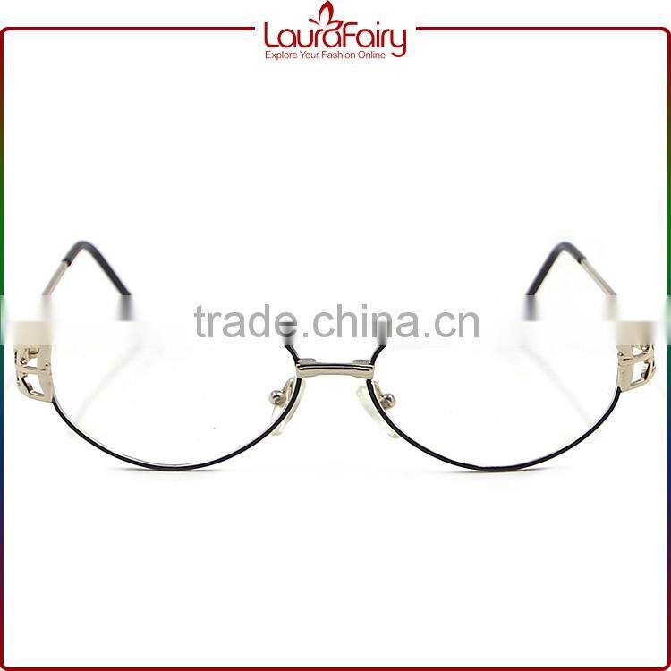 Laura Fairy Newest Arrival Cheapest Hollow Out Full Frames Metal Optical Frame