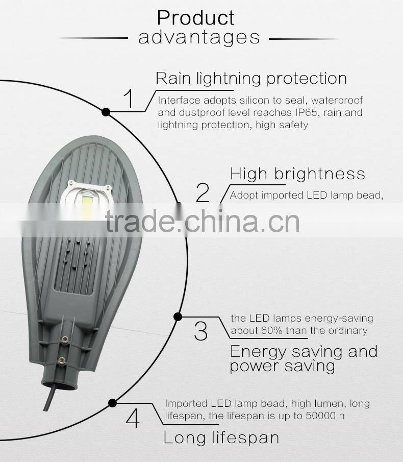 Outdoor long work Lighting IP65 LED Street Lamp 30W LED Streetlight