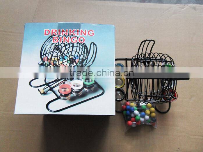 75 balls popular Bingo drinking game set