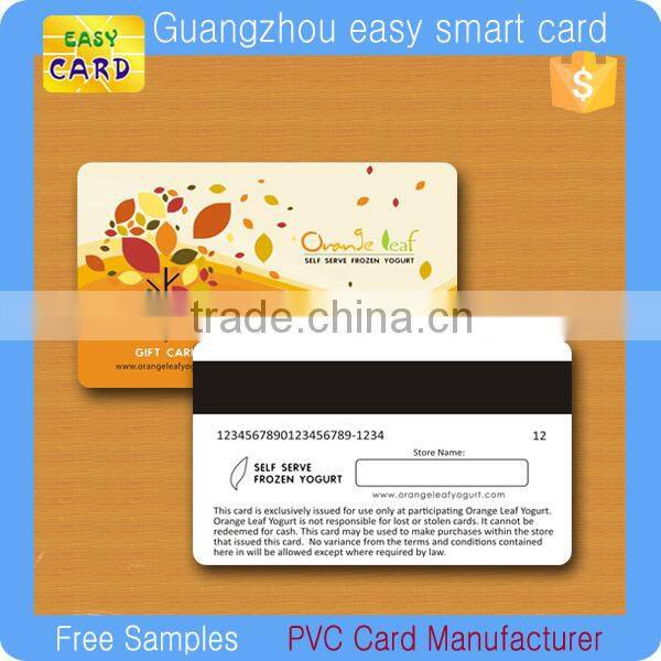 Good Price Customized Printing Paper Magnetic Stripe Card