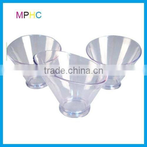 Factory Best Seller Plastic Reusable Dessert Bowls