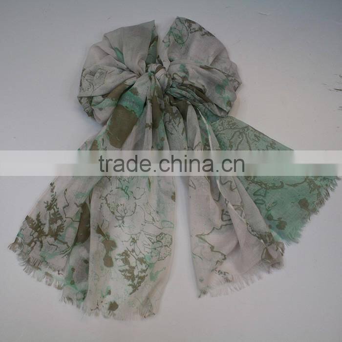 magnetic 100% viscose neck scarves