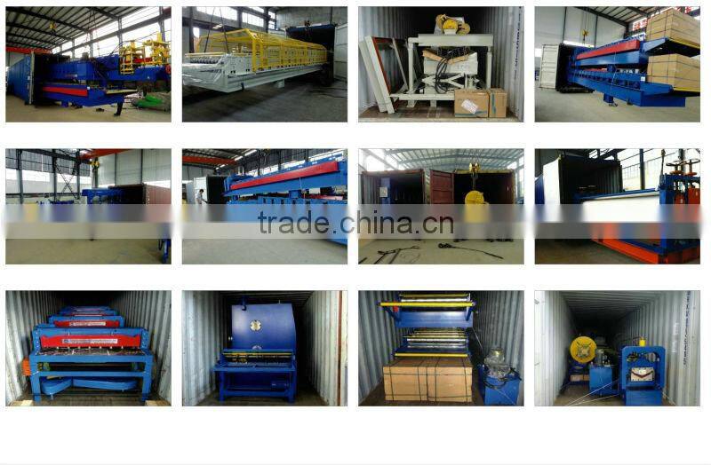 High Quality Galvanized Aluminum Sheet Metal Roll Forming Machine prices made in China