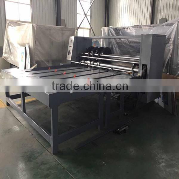 semi automatic slotter grooving equipment for corrugated paperboard