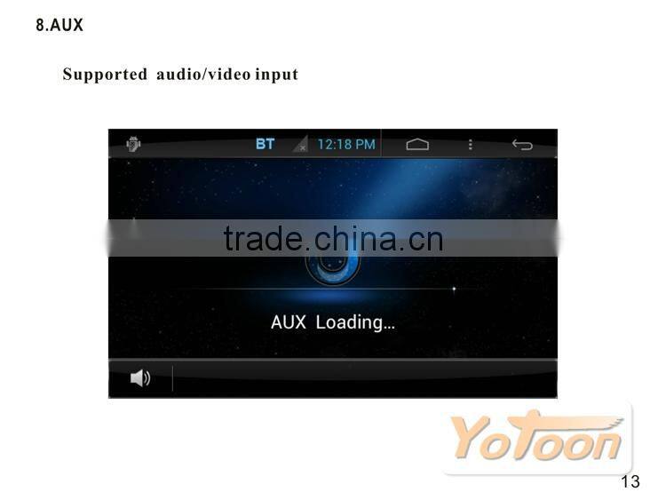 Android Car DVD player, GPS/BT/MP3/MP4/MP5/FM/AM/IPOD 100 kinds of Android 4.0 Car DVD 3G(WCDMA) and WIFI