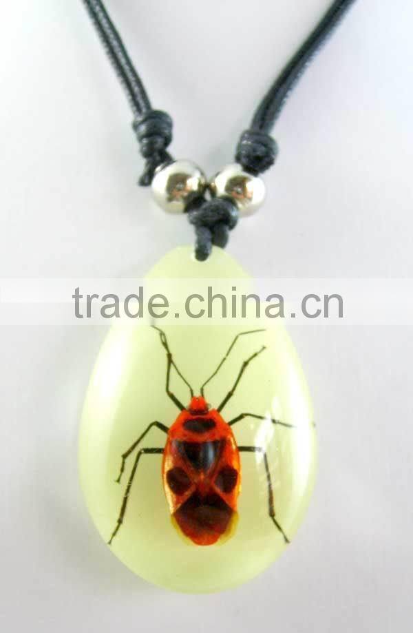Real Baltic Insect Amber Bead Necklace Design