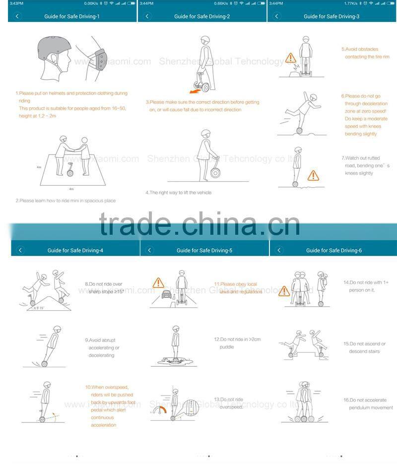 Mi scooter mini pro Smart Two-wheel 6inch Self balance Scooter 400W*2 motor upto 22KM