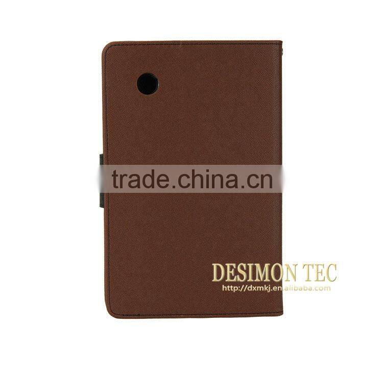 h-qTexture Leather Case cover For Sony Xperia Tablet Z with shoulder neck strap LOGO custom shenzhen