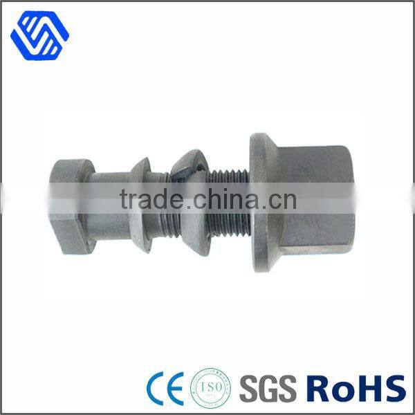 High strength hot dip galvanizing hex flange bolt