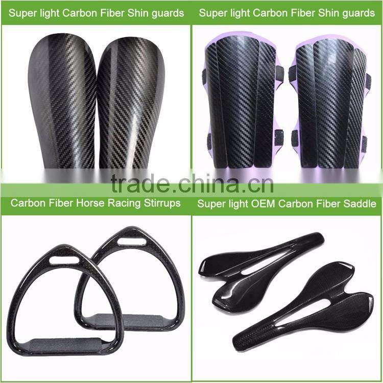 100% aerospace grade football kits with carbon fiber material, Custom carbon shin pad soccer