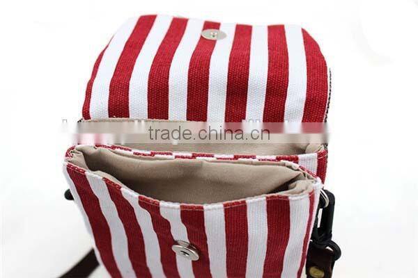 Popular fashion ladies cotton mobil phone bags