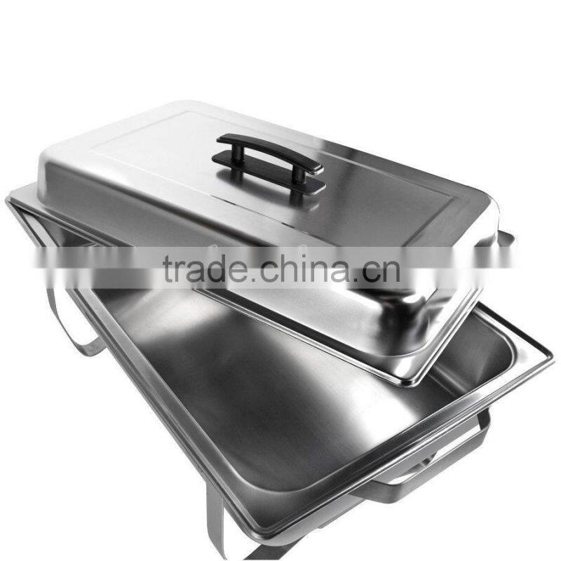 New Stainless FOLDING CHAFING Dish Set CHAFER WARMER CATERING HOTEL 100+ SOLD!