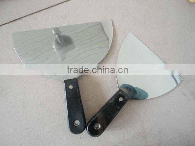Plastic handle putty knife,Stainless steel blade tools