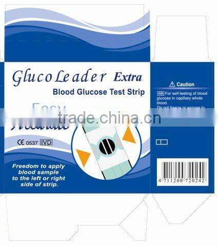 OEM order Large screen one key operation new blood glucose meter Extra