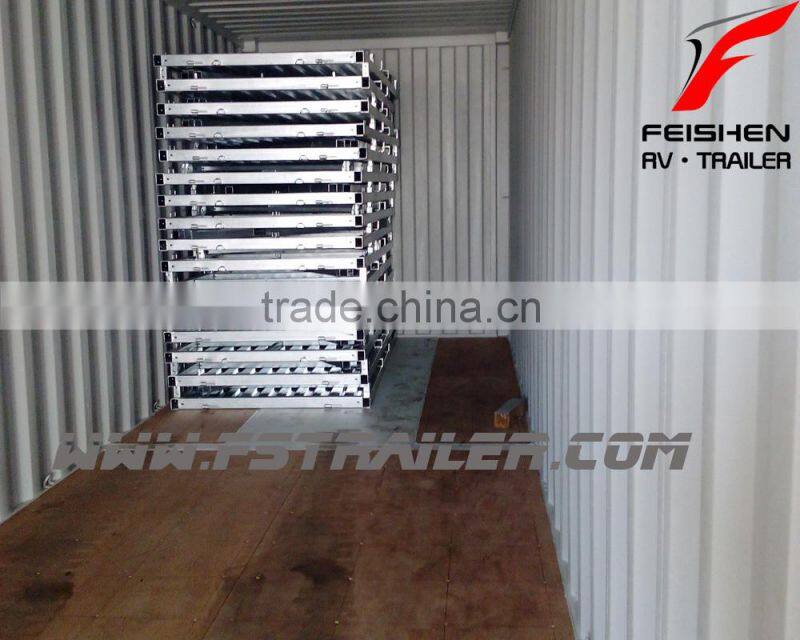 Hot Dip Galvanized Tandam Box Trailer