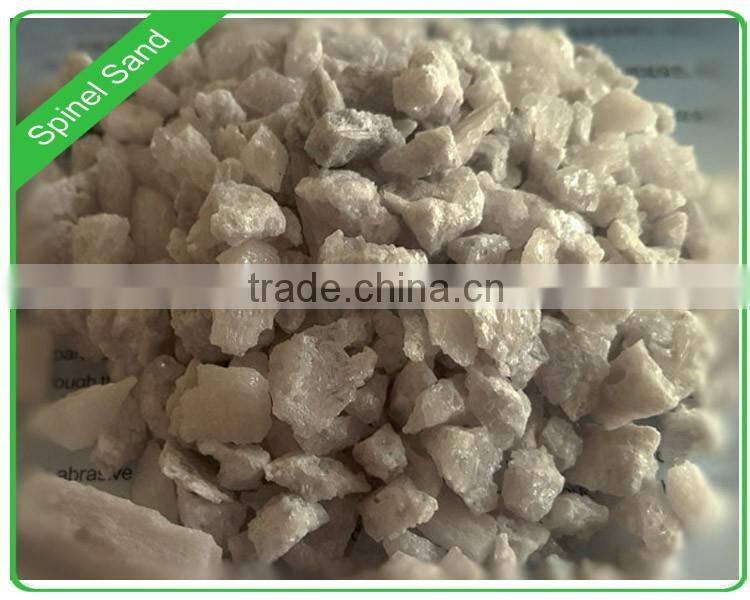 Refractory material aluminum magnesium spinel sand with low price