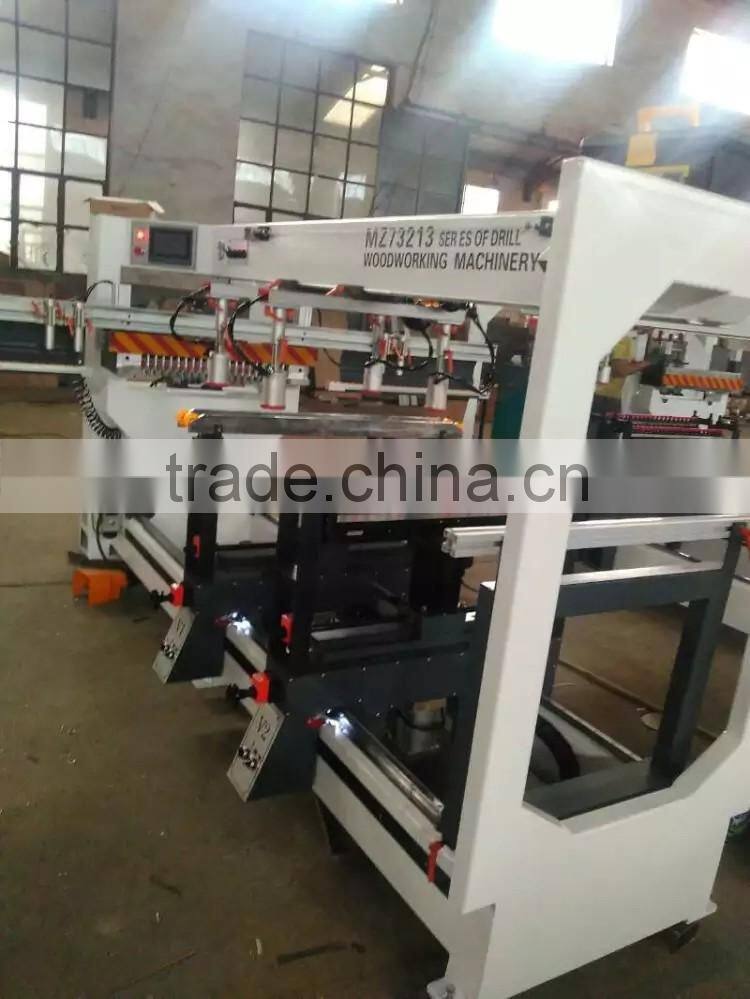 woodworking wood multi-boring machine
