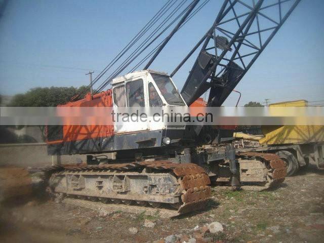 japanese designed and made hitachi 80t crawler crane new arrived