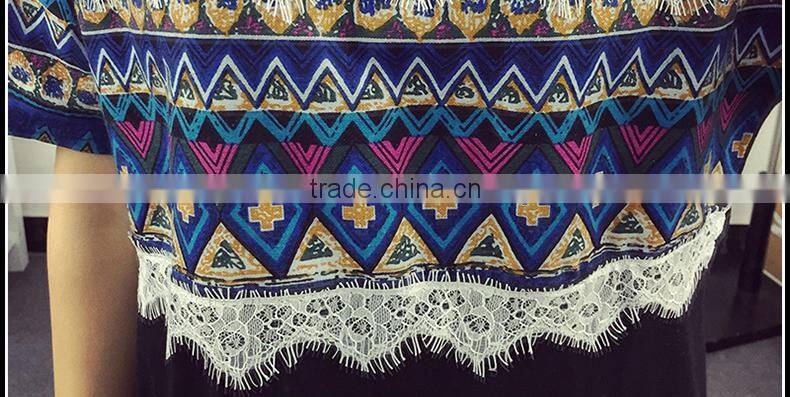 Cartoon blouse short-sleeved t-shirts students leisure large size shirt of china style t shirt