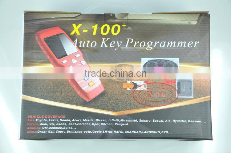 2015 high quality Original X100 Pro Key Programmer With Mileage Correction + OBD X-100 pro in stock