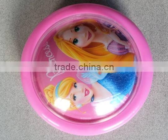 CE/ROHS 10cm 14cm Full printed Round night light/push lamp/Push Light/ touch light