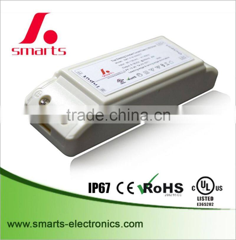350ma 6w triac dimmable led power supply waterproof IP40