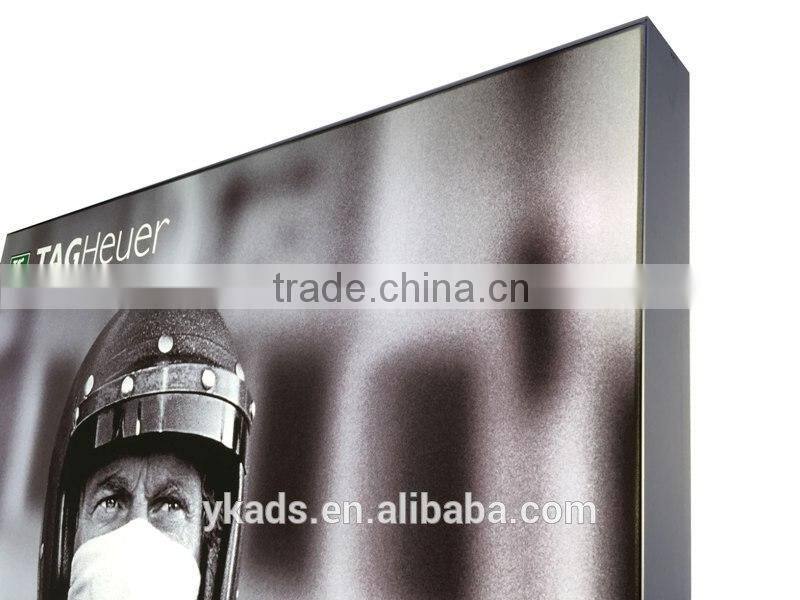 outdoor scrolling light box waterproof and anti-rust CE UL RoHS LED lighting wall mounted,ceiling hanging