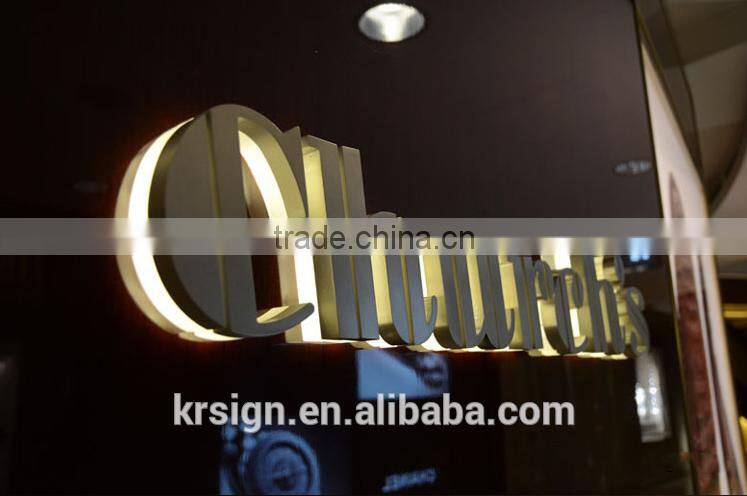 led display frontlit letter sign , sign led