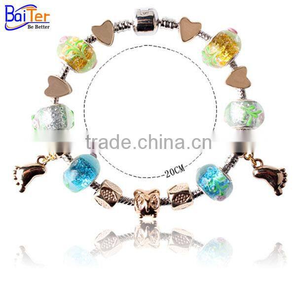 Hot Sale Gold Bracelet Jewelry Design For Girls 925 Sterling Silver Adjustable Diamond Bracelet 2015 For Girls