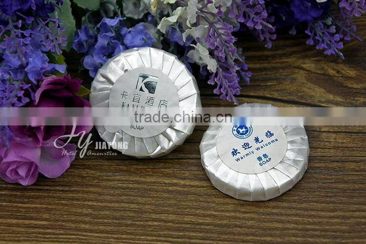 cheap wholesale round disposable hotel small soap for 3-5 star hotel