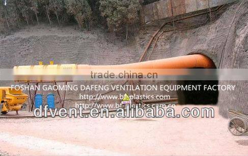 1000mm Semi rigid PVC flexible duct air duct mining duct