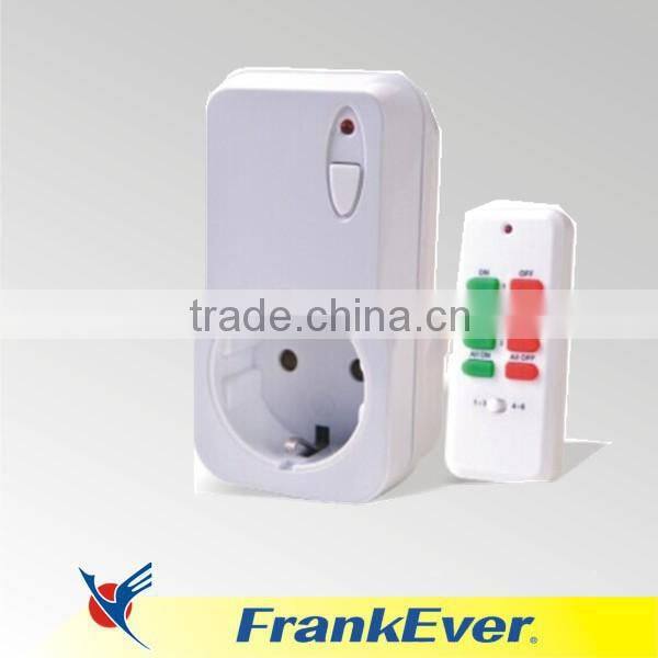 China Supplier Hot Sell Wireless Remote Control Socket with Remote Control