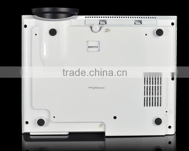 Brightest 4500lumens Native 1280*800 Full HD Led Digital Smart Projector,Wireless connect to iPhone/iPad